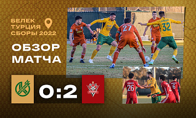 Сборы 2022 | «Кубань» - «Актобе» (0:2)